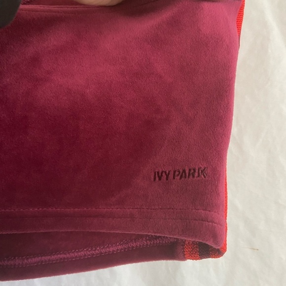 Adidas x Ivy Park Velour Crop Top/ Bralette Size XL - Picture 11 of 13